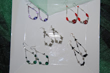 Our new line of hoop earrings! All colors and sizes