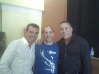 Benny con Roy Martina e Roberto Re