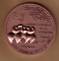 Medalla de la 50a Exfilgramenet