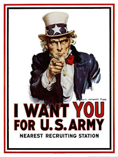 Zio Sam,I want you for usa army