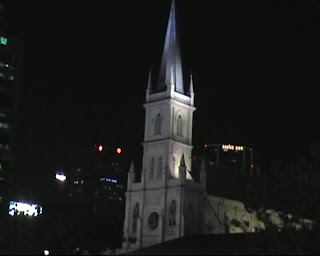 Chijmes by night, Singapore