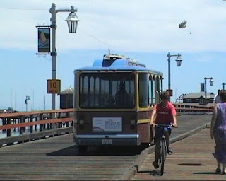 on the stearns wharf, santa barbara, california