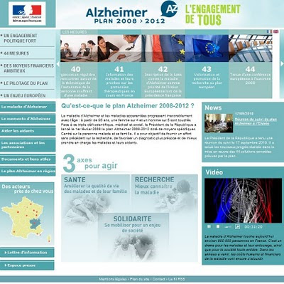 France Plan Alzheimer 2008-2012