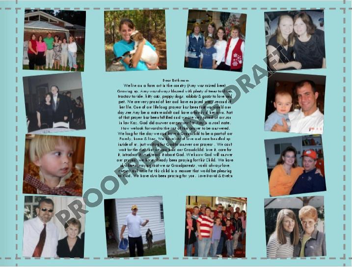 Our Journey..Together.... adoption photo book....