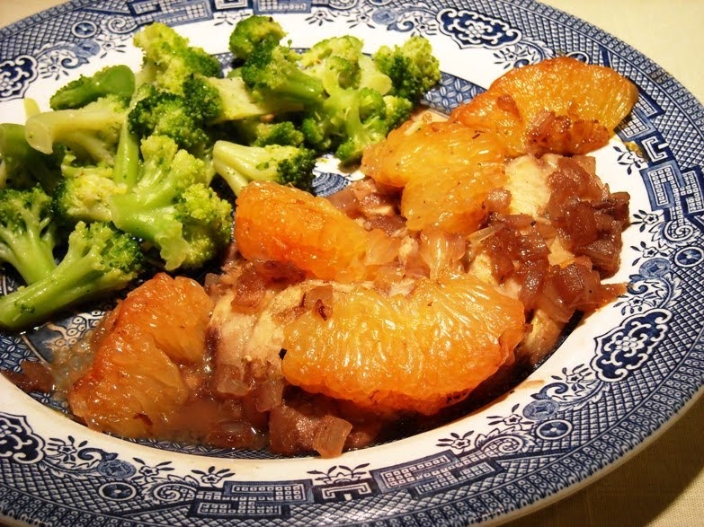 Diabetics Rejoice! Poached Fish in Wine with Caramelized Onions