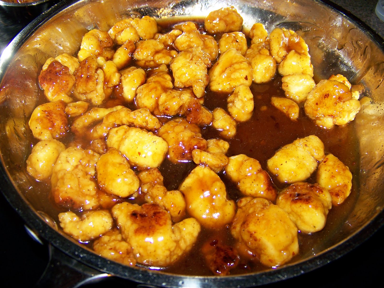 The Peppered Pantry Vegetable Lo Mein and Orange Chicken