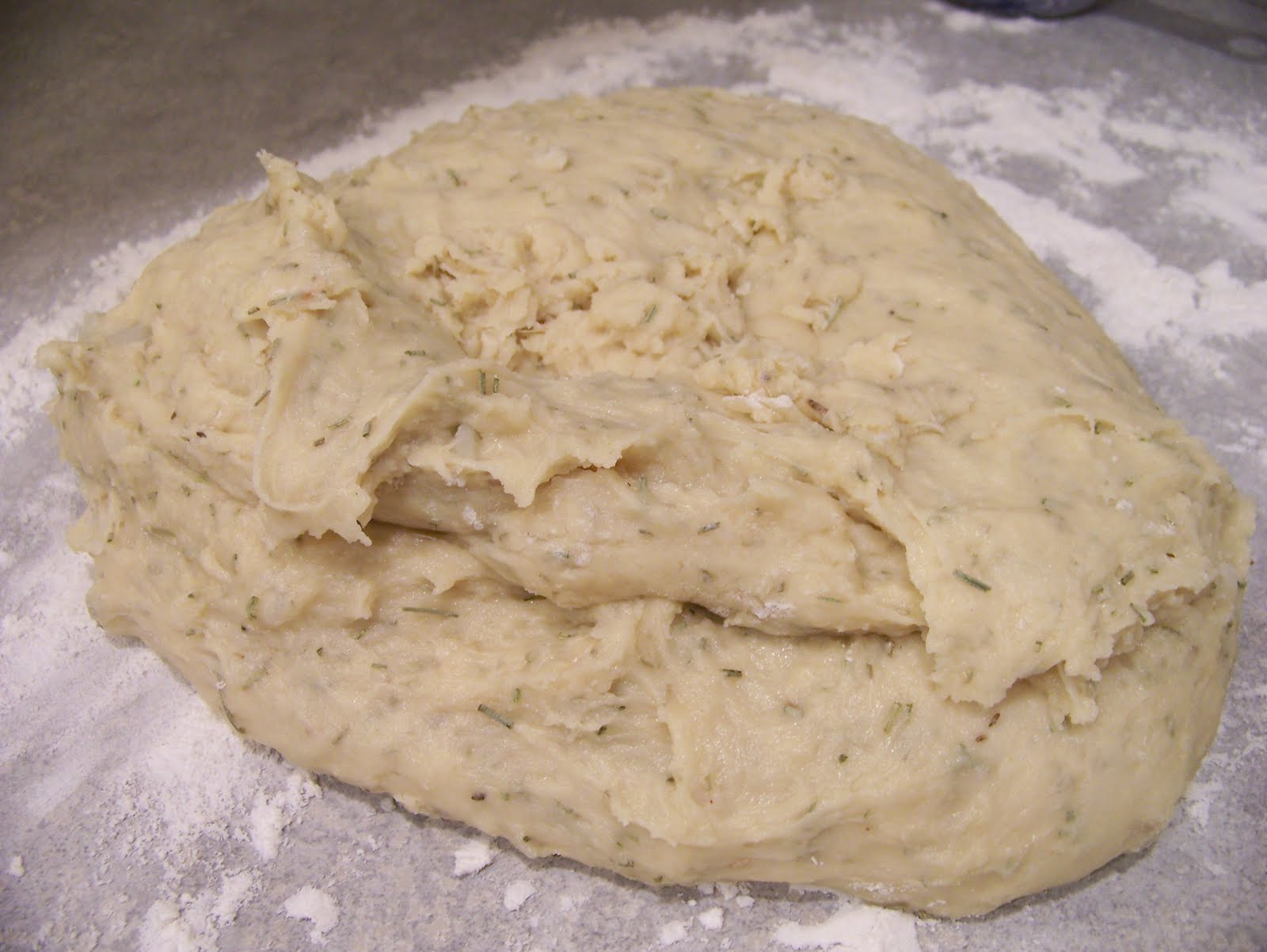 The Peppered Pantry Potato Rosemary Bread