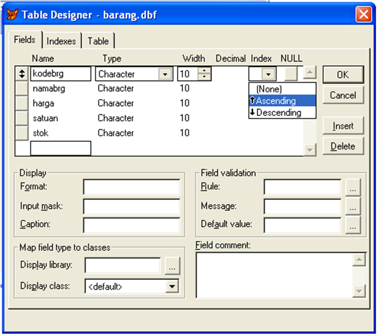Membuat Database Foxpro | membuat database pada visual foxpro Membuat Database Foxpro | membuat database pada visual foxpro