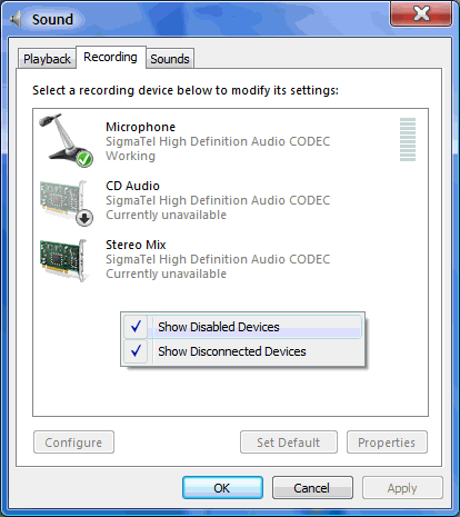 windows 7 sounds