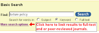 Gale Powr Search box