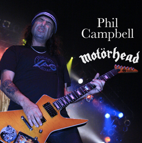 FREE Stand Motörhead Phill Wizzing Campbell  Miniature Guitar 