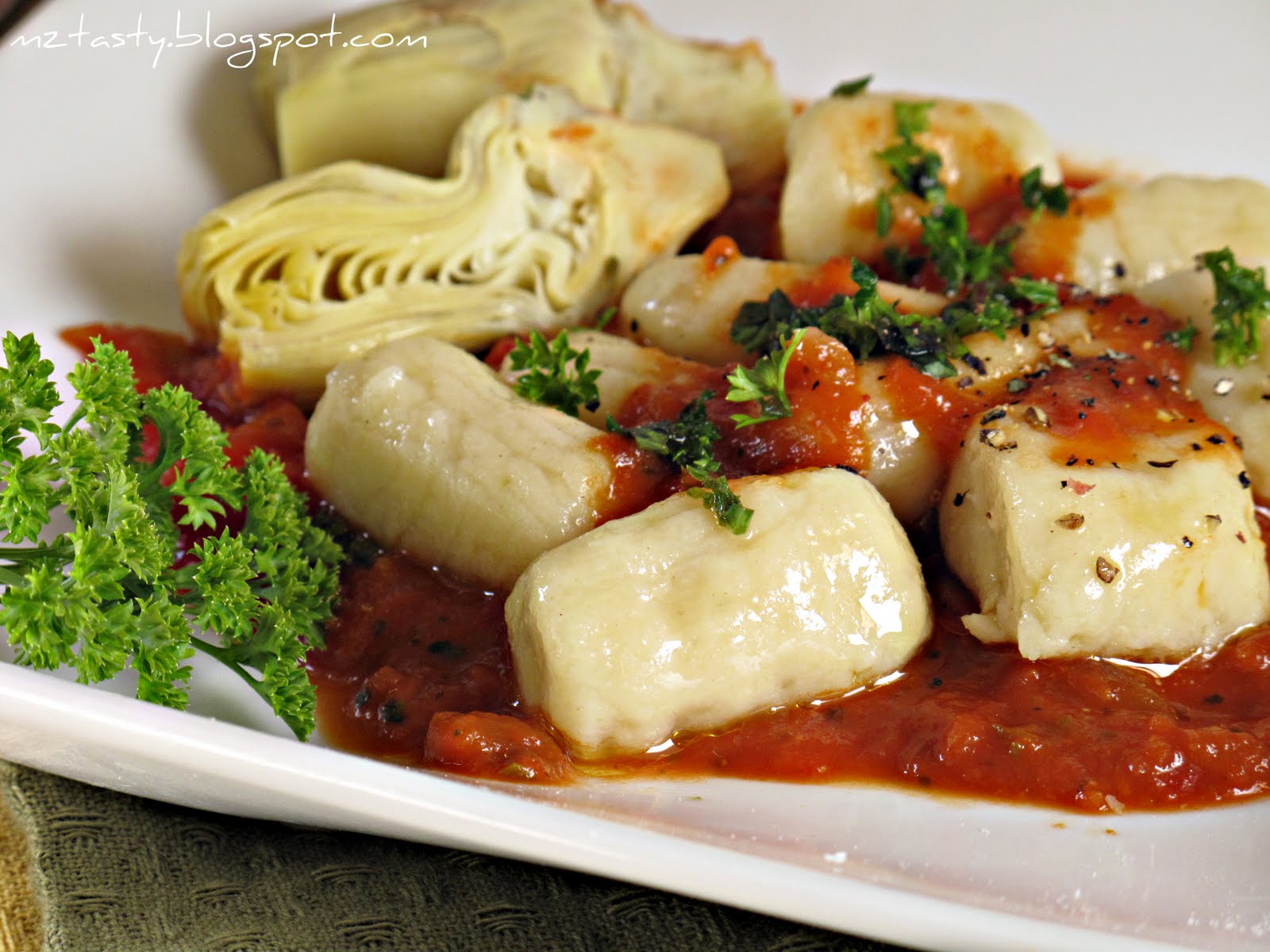 MzTasty's Kitchen, Savor The Flavor Potato Dumplings/Gnocchi