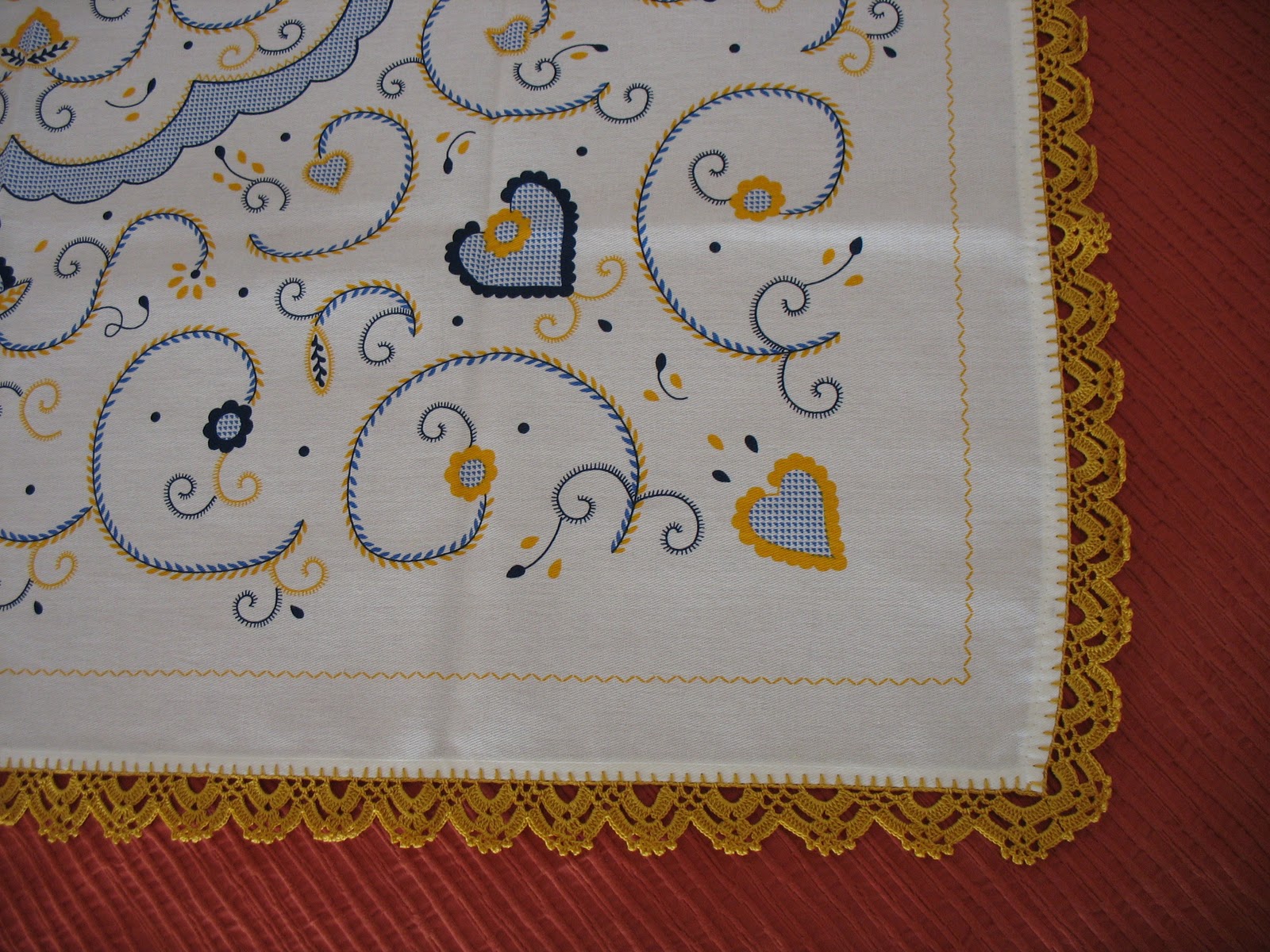 Soniando: Barrados para Toalhas de Banho em Crochet