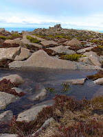 View across the summit plateau, Mt Wellington - 13th September 2008