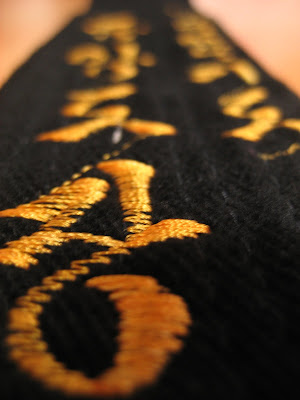 My Hapkido school name on the other end of the belt