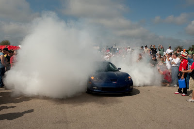 corvette z06 burnout