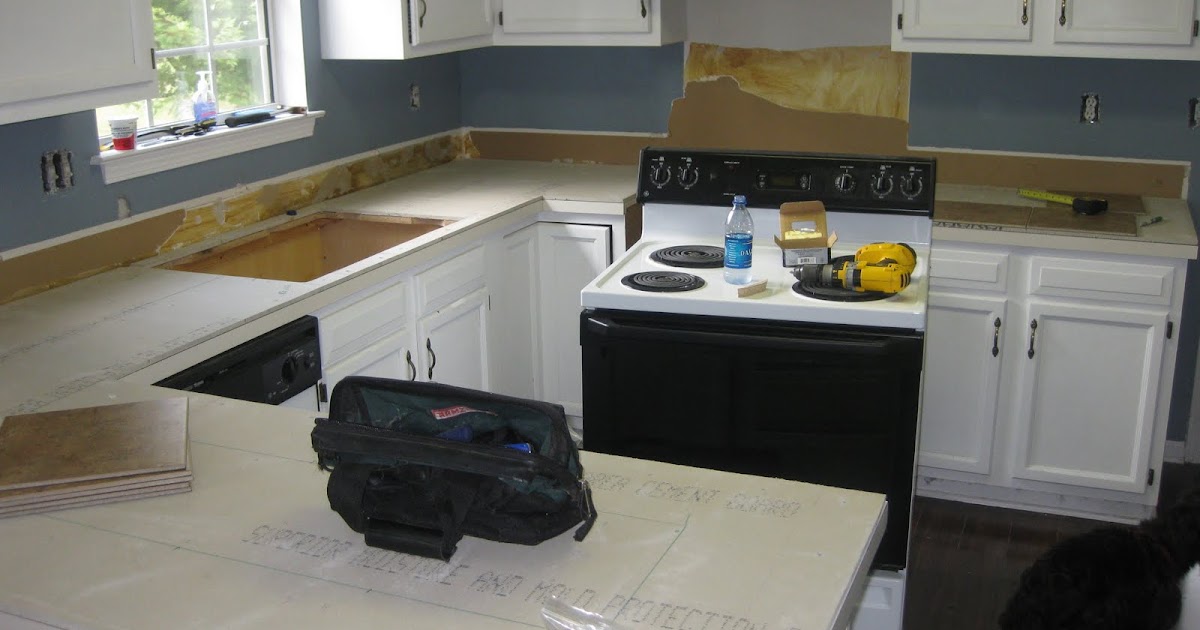 Wise Choice Home Improvement, LLC Countertops and Backsplash Before