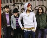 this is a pick of the band fall out boy--pete wentz is so cute!