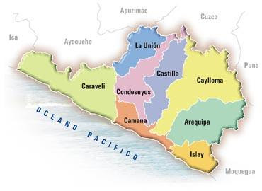 UBICACION GEOGRAFICA AREQUIPA ubicacion geografica arequipa: