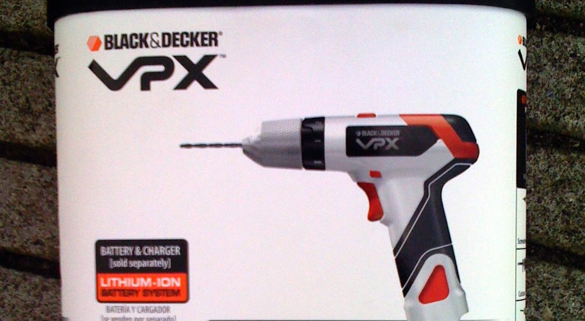 Why Make It? Black & Decker VPX, Black & Decker drill bits