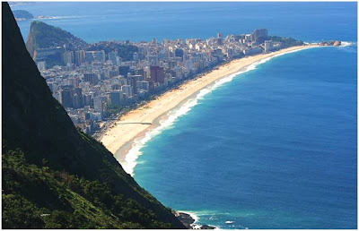 Cartões Postais do Rio de Janeiro - Praia de Ipanema
