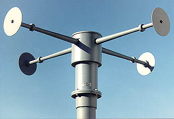 detail of a Russian triangulation antenna