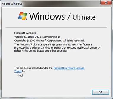 Windows Administrator Blog: Microsoft Confirmed: Windows 7 SP1.
