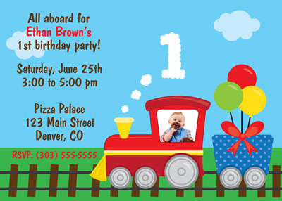 Bunny Birthday Invitations