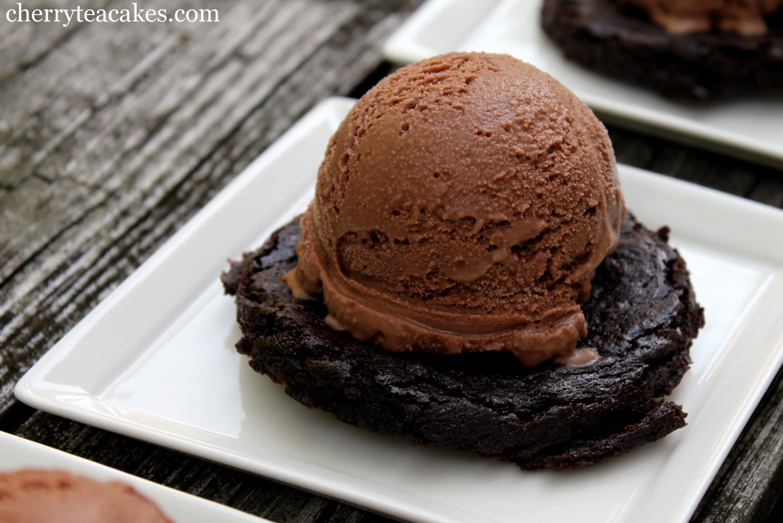 Cherry Tea Cakes Brownie Batter Ice Cream