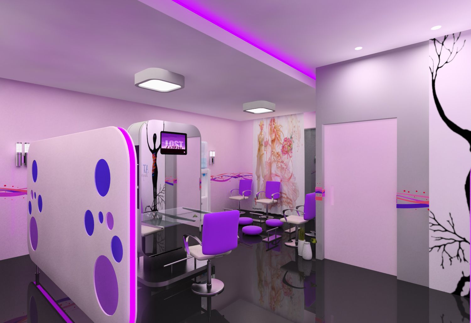 Hair Salon Interior Design 2013 Joy Studio Design Gallery - Best ...