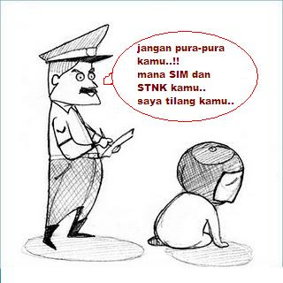 Yang Lucu Saat Ditilang Polisi