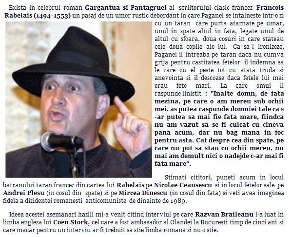 Cuvinte Ganduri Mărturii Ambasadorul Coen Vrand Sa L Glorifice Pe Dinescu Il Desfiinteaza Ca Dizident Povestea Acordarii Interviului Publicat In Ziarul Comunistoid Liberation