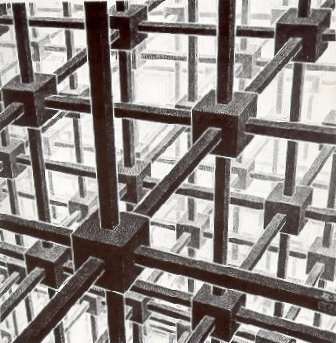 Kubische ruimteverdeling, lithografie (1952)