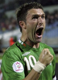 Ireland captain, Robbie Keane