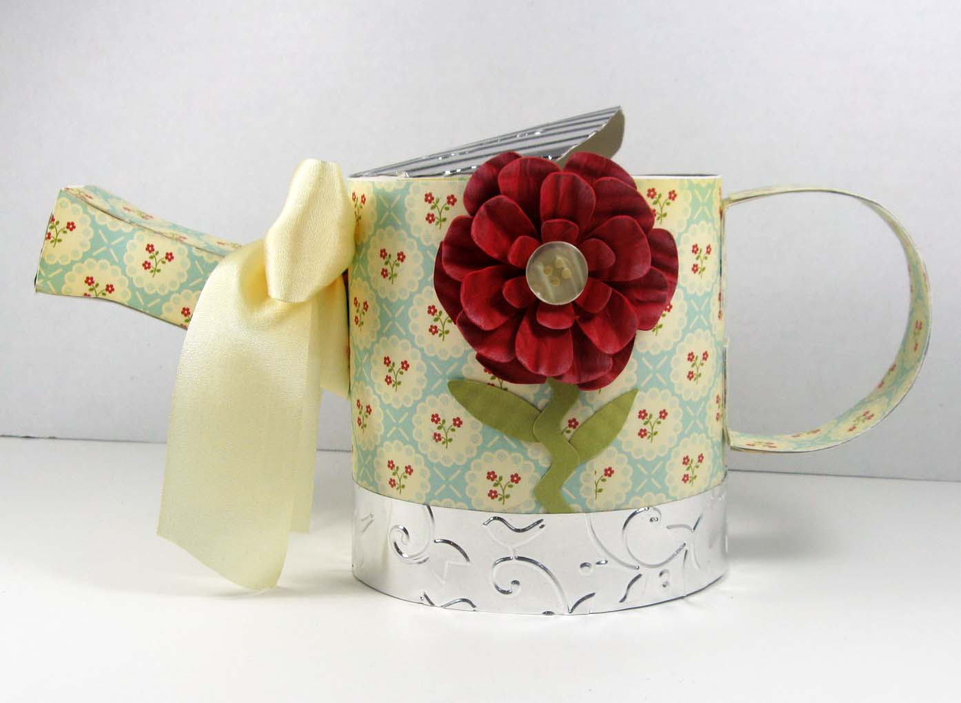 Paper Chase Watering Can