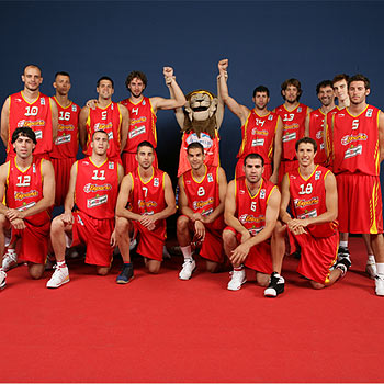 LA SELECCION DE BALONCESTO DE ESPANA la seleccion de baloncesto de espana: