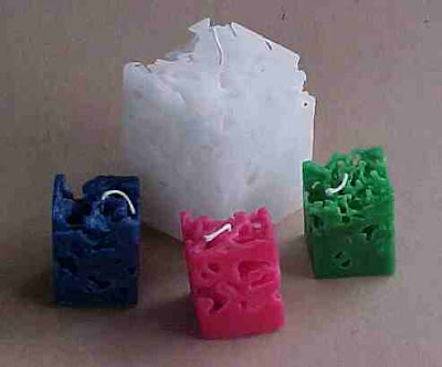 to make beautiful layered candles ice candles pressed flower