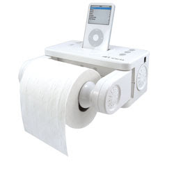 when you need to listen to music while you poo