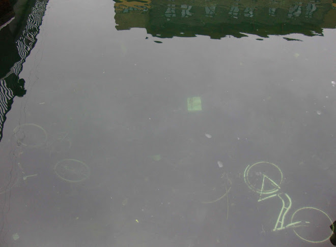 Bikes in the water