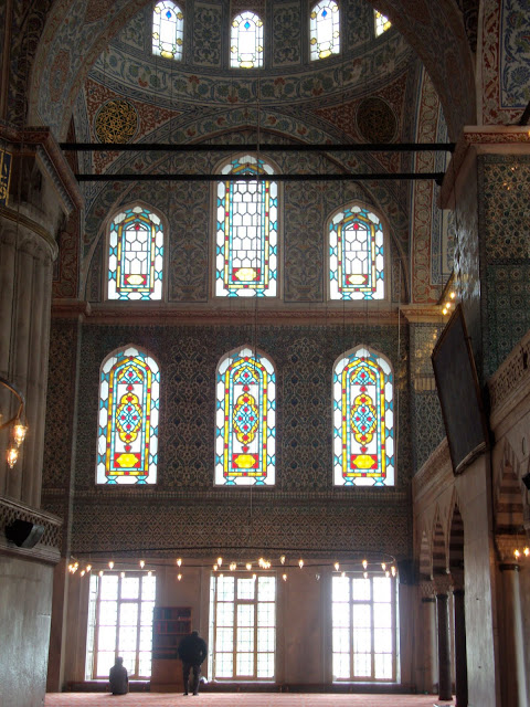 Inside Blue Mosque