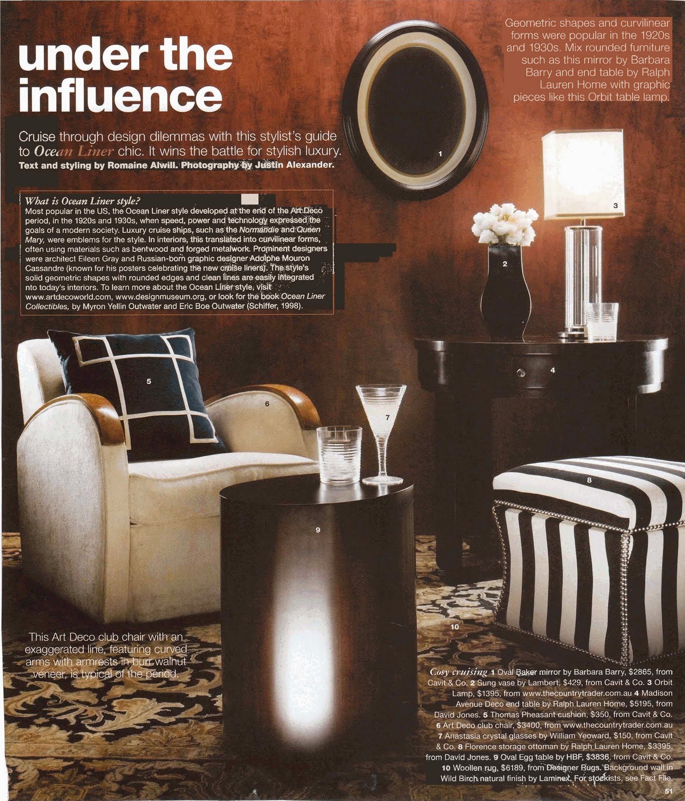 Space Inspirers Art Deco Influences