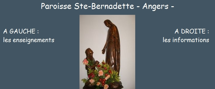 Paroisse Ste Bernadette
