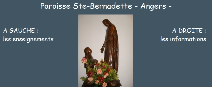 Paroisse Ste Bernadette