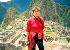Momo au Machu Picchu