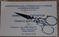 La toute dernière création de JM Roulot Une paire de ciseaux de brodeuse signée JM Roulot