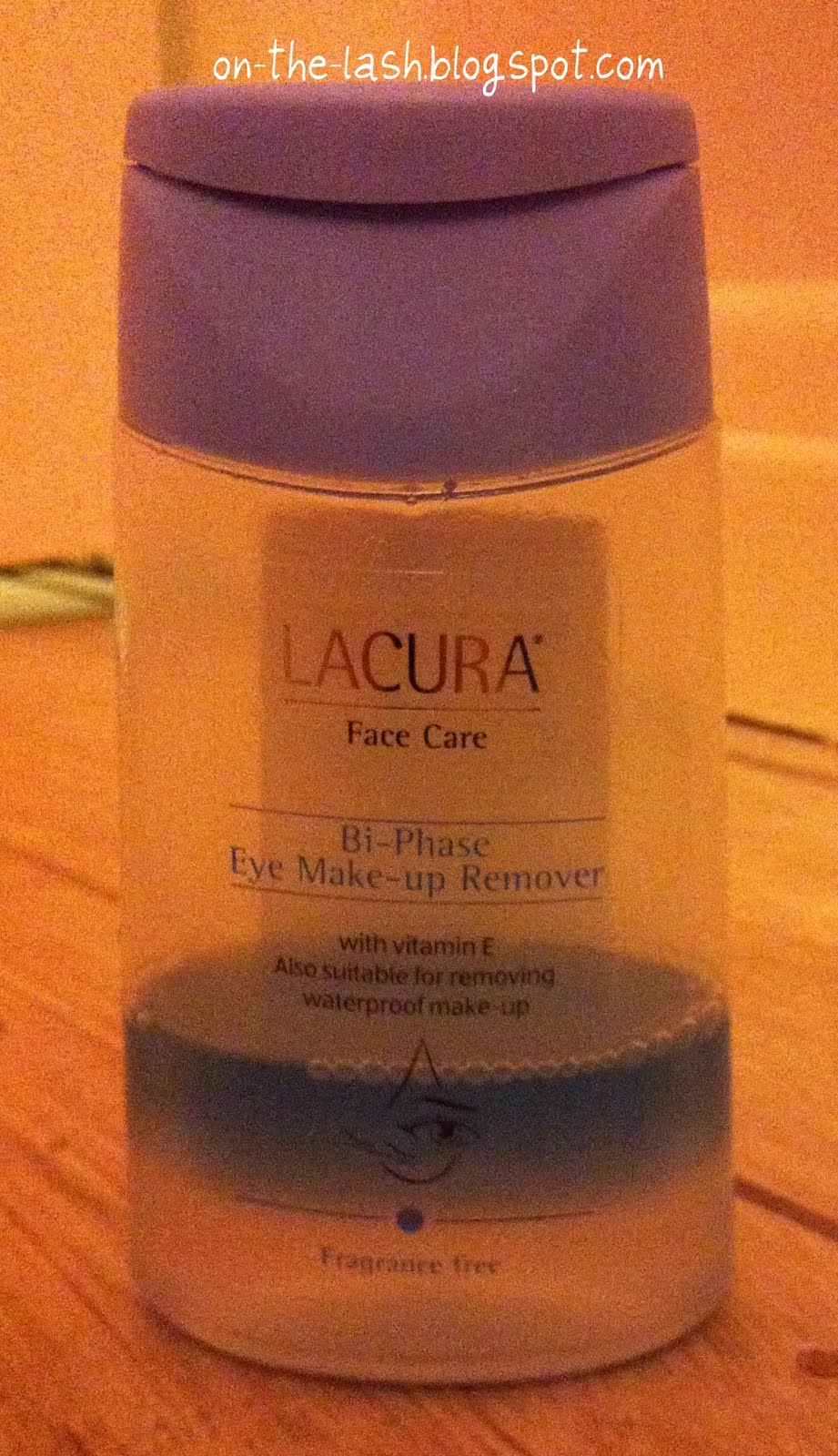 On The Lash... Review Lacura BiPhase Eye Makeup Remover