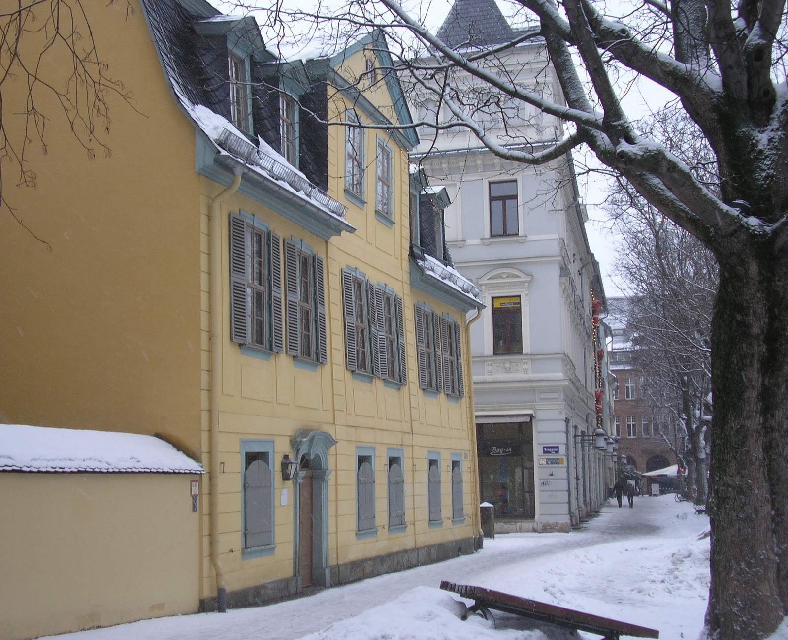 Good Evening Herr Goethe Blitzeis Neuschnee Permanence