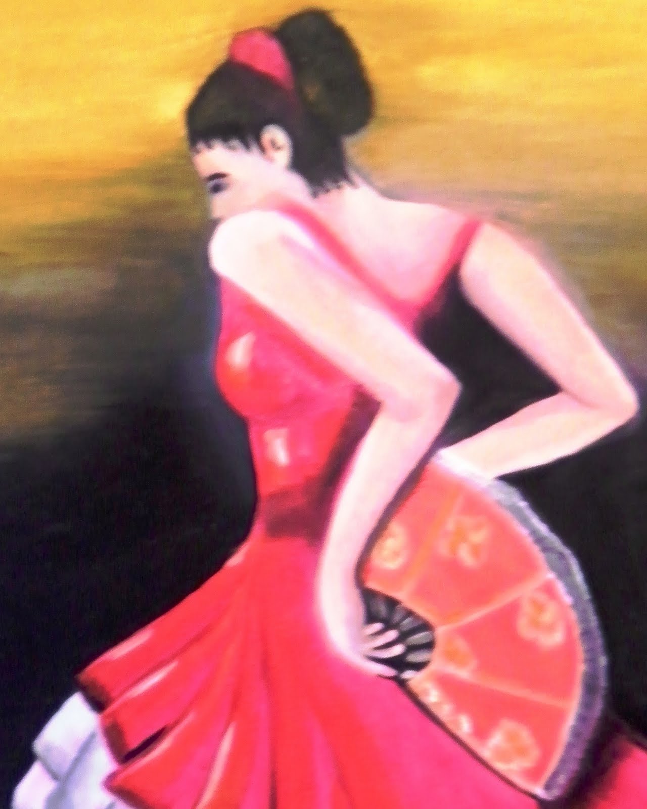 Spanish+flamenco+dancer+cartoon