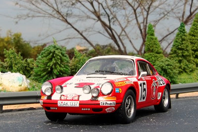 SPARK 1/43 MAP02052113 Porsche 911S #4 Monte-Carlo 1972 Larrousse Dirty