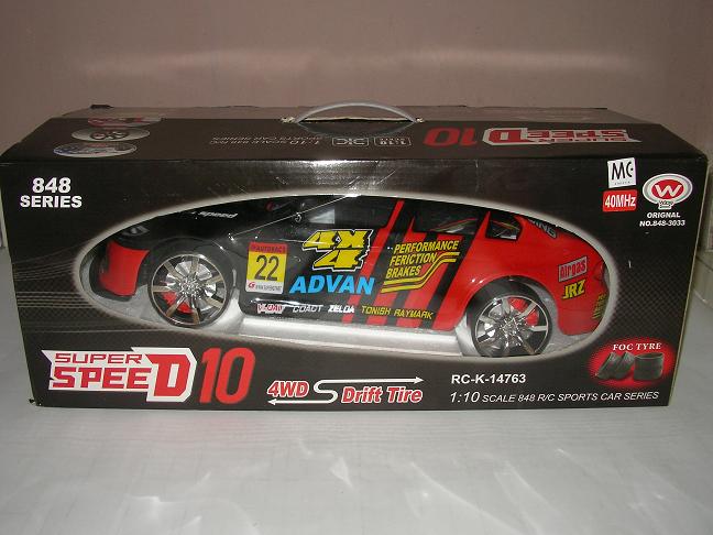 RC Super SPEED 10 4WD Sport Car Series FRESH and BRAND NEW in UNOPEN BOX